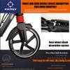 WRRAC-Trampolines Street Scooter Commuter Complete Trick Scooters 1 Click Rapid Folding Height-Adjustable Shock Mitigation System Hand Brake for Beginner Teen Adult Max Load 100kg view 4