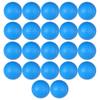 BESPORTBLE 22pcs Golf Ball Hollow Ball Non-Porous Golf Swing Training Indoor Double Layer Practice for Indoor (Blue)
