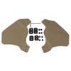 ATAIRSOFT Tactical Airsoft Up-Armor Protective Ear Side Cover for Fast Helmet Rail Helmet Accessories DE view 3