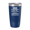 BeeTeeStore Funny Medical Assistant Tumbler - 'OMG Patient Almost Died' 20oz Blue Stainless Steel Insulated Coffee Tea Cup Gift for Healthcare Professionals view 1