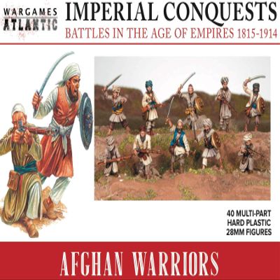 Imperial Conquests - Afghan Warriors - 40 Multi-Part Hard Plastic (HIGH Impact POLYSTYRENE) 28MM Figures