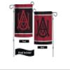 Alabama A&M Bulldogs Garden Flag Set With Stand, 12.5 x 18 inch College Flag with Three Piece Steel Yard Stand, Licensed by Wincraft view 1