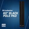 Goalsetter 60" Basketball Hoop Pole Pad Provides Padded Protection on Three Sides, Black (PC860BK) view 2