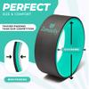 Yoga Wheel 13 '',Yoga Back Roller,Yoga Wheel for Stretching and Back Pain Relief,Back Stretcher,Foam Roller,Best Balance Accessory for Stretching,Thick Padding for Comfort,Improve Flexibility view 3