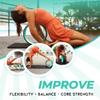 Yoga Wheel 13 '',Yoga Back Roller,Yoga Wheel for Stretching and Back Pain Relief,Back Stretcher,Foam Roller,Best Balance Accessory for Stretching,Thick Padding for Comfort,Improve Flexibility view 4