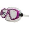 AKONA Vieux Two Lens Mask for Diving and Snorkeling: Specifically Designed for Women and Youth or Adults with Narrow Faces (Magenta) view 1