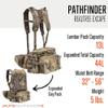ALPS OutdoorZ Expandable Day Pack Pathfinder  44 L/2700 in Convertible Hunting Pack with Waist Belt & Shoulder Harness, Expands into Daypack with Lashing Straps for Bow, Gear & Game Haul view 2