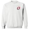 CornBorn Nebraska Omaha Mavericks Crewneck Sweatshirt - Trademarked O Logo - UNO Mavericks - White - XL view 1