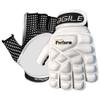 IPERFORM Men's Field Hockey Gloves Agile White Style Half Finger Left Handed (Small, Agile - Half Finger) view 1
