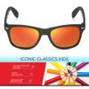 Retro Rewind Kids Sunglasses for Boys Girls Age 3-12 - Shatterproof Rubberized Frame UV400 Toddler Children Sun Glasses view 2