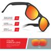 Retro Rewind Kids Sunglasses for Boys Girls Age 3-12 - Shatterproof Rubberized Frame UV400 Toddler Children Sun Glasses view 3