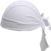 Cycling Skull Cap Sweat Wicking Beanie Cap Doo Dew Rags Anti-UV Bandana Head Wrap Helmet Liner White view 1