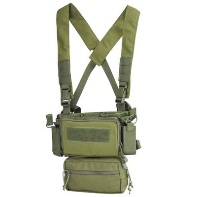 OAREA Hunting Tactical Vest Magazine Pouch Modular Chest Rig Set Drop Pouch 3PCS Mag Insert Set