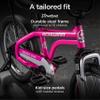 Schwinn Krate EVO Kids Bike for Boys and Girls Ages 3-5 Years, 16-Inch Wheels, Rider Height 38 to 48-Inches, Removable Training Wheels, Rear Coaster Brake, Raspberry view 4