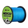 RUNCL Braided Fishing Line Merced, 8 Strands Braided Line - Proprietary Weaving Tech, Thin-Coating Tech, Stronger, Smoother - Fishing Line for Freshwater Saltwater (Blue, 65LB(29.5kgs), 300yds) view 1