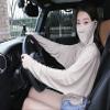 Sun Protective Shawl Outdoor Sun Wrap UV Shawl Shrug for Driving Beach Hiking Grey view 4