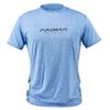AKONA Men's Short Sleeve Rash Guard, Sun Shirt SPF50+, and Watersports Top. Snorkeling, Surfing, Paddling, Kayaking, Diving (US, Alpha, Small, Regular, Regular, Blue) view 1