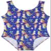 DANSHOW Leotards for Girls Gymnastics Dance Ballet Tank Sparkly One Piece(40808-S) view 3