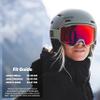 SMITH Vantage Round Contour Fit Snow Helmet in Matte Black, Size Large view 4