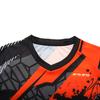 Weimostar Men's Cycling Jersey MTB T Shirt Long Sleeve Mountain Bike Motorcycle Outdoor Bicycle Clothes Orange Size XL view 4