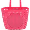 BESPORTBLE Kids Bike Basket Plastic Front Handlebar Bicycle Lift Off for Children Bike Accessories (Pink) Size S view 1