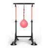 LXLZYXSF Adjustable Height Gymnastic Horizontal Bars Kids Pullup Bar Stand, Free Standing Sturdy Training Bar, Gift for Girls Boys (Color : with Boxing Speed Bag)