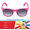 Retro Rewind Kids Sunglasses for Boys Girls Age 3-12 - Shatterproof Rubberized Frame UV400 Toddler Children Sun Glasses view 2