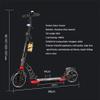WRRAC-Trampolines Scooter - Skyracer with 230MM Enlarged Wheels City Scooter with Suspension, Foldable and Height-Adjustable City Scooter, Kickscooter for Children and Teens view 3