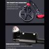 WRRAC-Trampolines Scooter - Skyracer with 230MM Enlarged Wheels City Scooter with Suspension, Foldable and Height-Adjustable City Scooter, Kickscooter for Children and Teens view 4