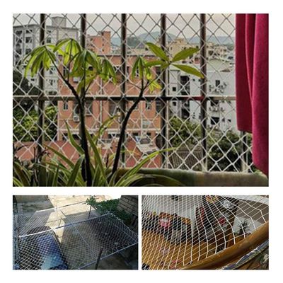 JHKJ Pet Climbing Net,Outdoor Child Climbing Nets, Stair Protection Nets, Indoor Wall Decoration Nets, Pet Safety Nets Cargo Fall Prevention Net,5x9m16.4 * 29.5ft