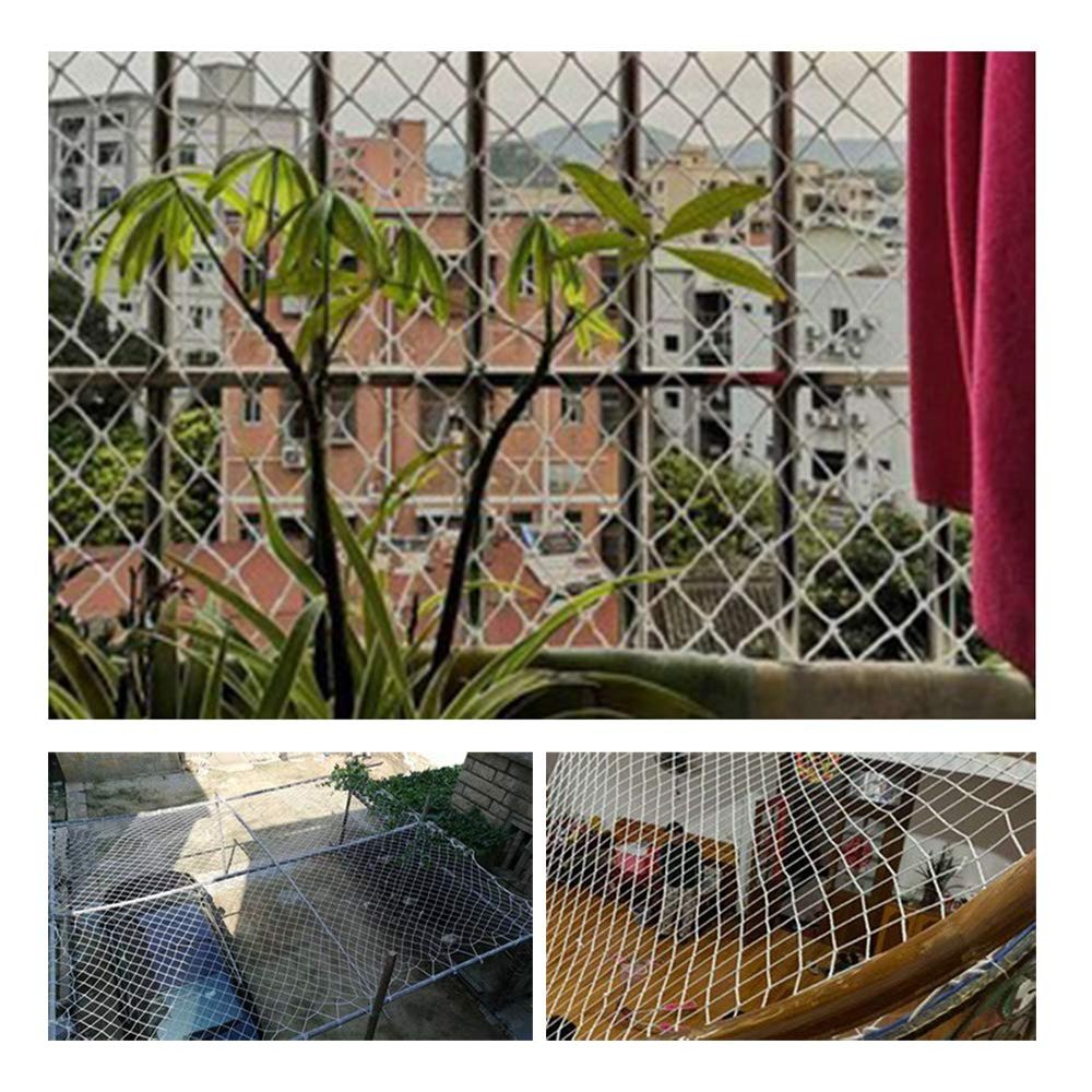 JHKJ Pet Climbing Net,Outdoor Child Climbing Nets, Stair Protection Nets, Indoor Wall Decoration Nets, Pet Safety Nets Cargo Fall Prevention Net,5x9m16.4 * 29.5ft