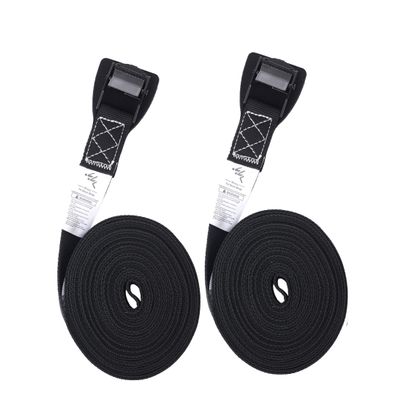 MOOCY Lashing Straps with Buckles,Adjustable Kayak Tie Down Straps Padded Cam Buckle Cargo Strap,Roof Rack Cinch Strap for Cargo, Luggage, Motorcycles, Truck, SUV, Car Roof Rack,SUP Surfboard