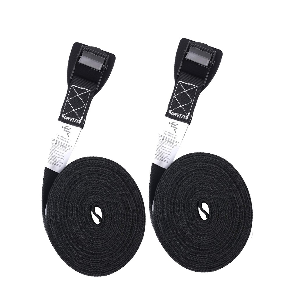 MOOCY Lashing Straps with Buckles,Adjustable Kayak Tie Down Straps Padded Cam Buckle Cargo Strap,Roof Rack Cinch Strap for Cargo, Luggage, Motorcycles, Truck, SUV, Car Roof Rack,SUP Surfboard