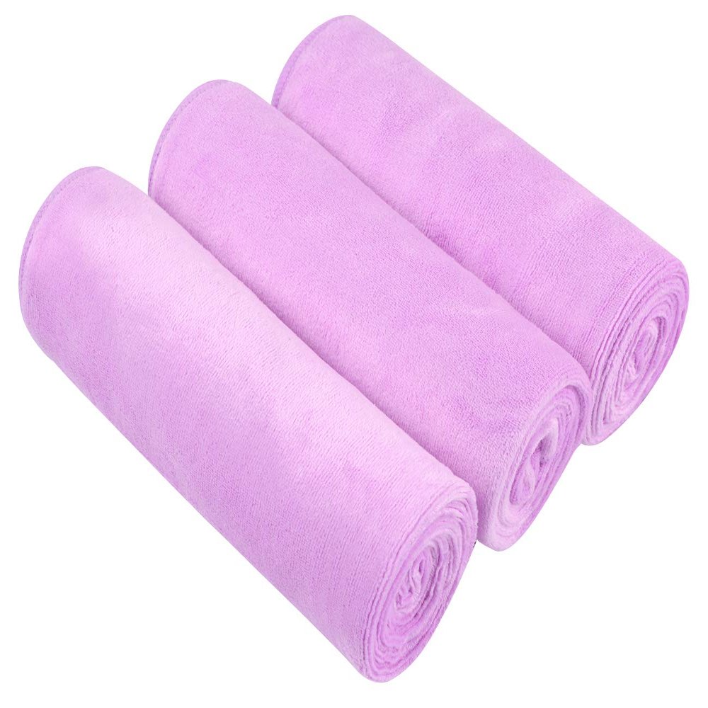 SINLAND Microfiber Gym Towels Super Absorbent Compact Travel Workout Towel Quick Dry Camping Sweat Towel for Sports Beach Swimming Backpacking Hiking and Yoga Men Women 16 Inch X 32 Inch