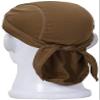 Cycling Skull Cap Sweat Wicking Beanie Cap Doo Dew Rags Anti-UV Bandana Head Wrap Helmet Liner Coffee view 3