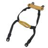 ATAIRSOFT 4 Points Helmet Accessory Retention System Chin Strap with Bolts and Screws for Fast Tactical Airsoft MICH IBH Helmet Black view 2