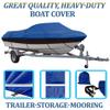 SBU Blue Boat Cover Compatible for REINELL BEACHCRAFT 200/2000 RXL Cuddy I/O 1996 1997 1998 1999, Travel Storage Mooring view 3
