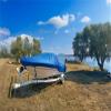 SBU Blue Boat Cover Compatible for REINELL BEACHCRAFT 200/2000 RXL Cuddy I/O 1996 1997 1998 1999, Travel Storage Mooring view 4