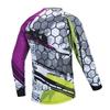 Weimostar Men's Cycling Jersey MTB T Shirt Long Sleeve Mountain Bike Motorcycle Outdoor Bicycle Clothes Purple Size XL view 3
