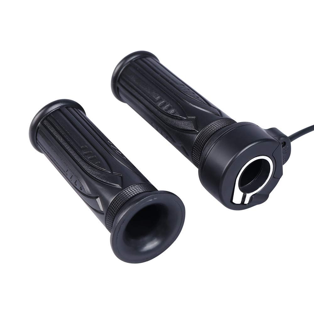 Greenergia Electric Bike Full Twist Throttle ThumbThrottle Speed Controller for Ebike and Scooter (Full, Left)