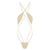 Hularka Woman Micro Bikini Thong Swimsuit One Piece Bodysuit Monokini Swimwear Slingshot Lingerie Nude Medium view 1
