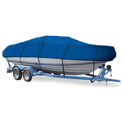 SBU Blue Boat Cover Compatible for Sea Ray SRV-190 Jet 2000, Travel Storage Mooring