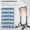 LXLZYXSF Adjustable Height Gymnastic Horizontal Bars Kids Pullup Bar Stand, Free Standing Sturdy Training Bar, Gift for Girls Boys (Color : with Gymnastic Rings) view 3