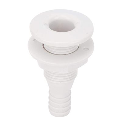Alomejor Boat Drain Vent Plastic Boat Marine Yacht Drain Vent Boat Body Fitting Vent Hose for Boats(1 1/2 Inch)
