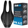 ISM PN 4.0 Narrow Road Bike Seat - Professionally Designed Noseless Bike Seat for All Serious Cyclists - Anatomic Relief Bicycle Saddle with Optimal Leg Clearance and Numbness Elimination view 1