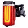 INFINI TRON Taillight, All-Round Lighting, 50 Lumens, Multiple Mounting Options, USB Rechargeable Rear Light view 1