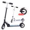WRRAC-Trampolines Teens Kick Scooters Featuring Quick-Release Folding System Height-Adjustable Trick Scooters with 150mm Big Wheels Aluminum Alloy Deck Support 60kg view 1
