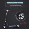 WRRAC-Trampolines Teens Kick Scooters Featuring Quick-Release Folding System Height-Adjustable Trick Scooters with 150mm Big Wheels Aluminum Alloy Deck Support 60kg view 3