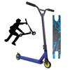 WRRAC-Trampolines District Pro Scooter with ABEC-7 Bearings and PU Wheels - Stunt Scooter - Trick Scooter - Freestyle Scooter with Robust Frame 220LB Max Load for Kids Age 10 Up Teens,Adults view 2