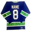 Tally Whalers Jerseys - We Customize with Your Name and Number (Blue, Medium) view 2